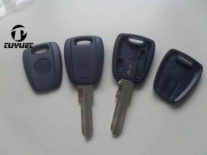 

10PCS Blank Replacement Transponder Key Case Shell for Fiat Palio (can install chip)