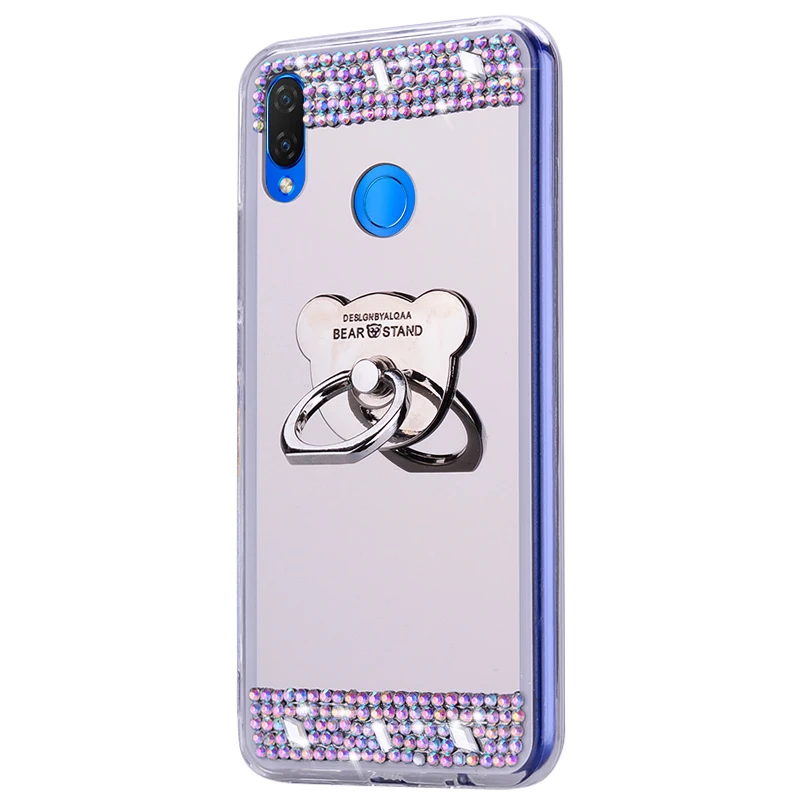 P Smart plus зеркальный блестящий чехол для Huawei P30 Pro P20 Lite Y6 Y7 Prime 2018 Mate 20 Honor 8c 8x p smart 2019 |