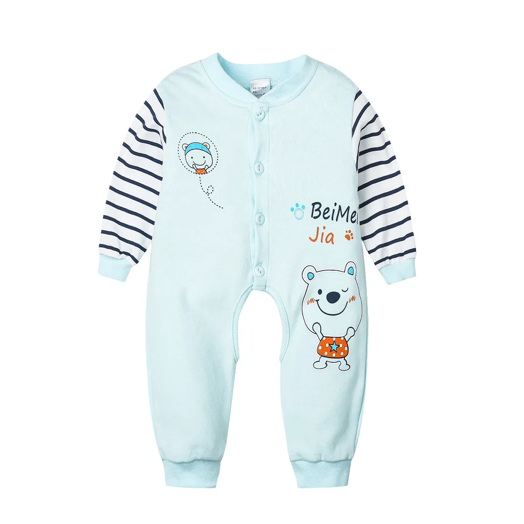 Весна с длинными рукавами одежда для малышей из хлопка|Полукомбинезоны| |