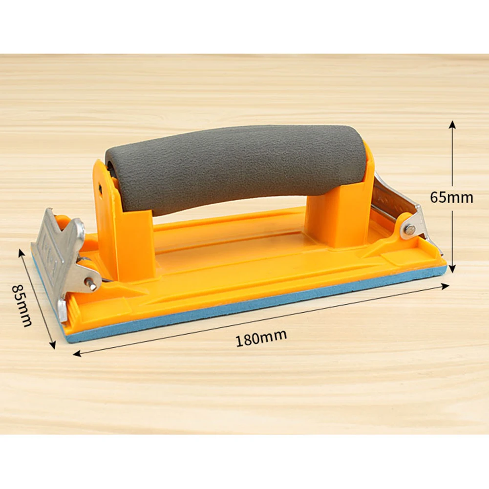 Держатель наждачной бумаги с ручкой губкой зажим ручная шлифовальная доска для