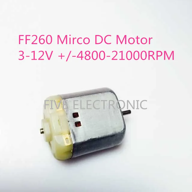 Микро двигатель постоянного тока FF260 3 в 12 В +/ 4800 21000 об/мин фотоаксессуары для