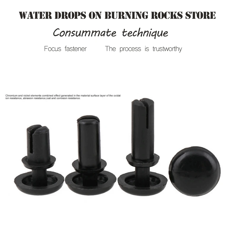 100 шт. изоляционный фиксатор крепления R2672 диаметр отверстия белый черный нейлон