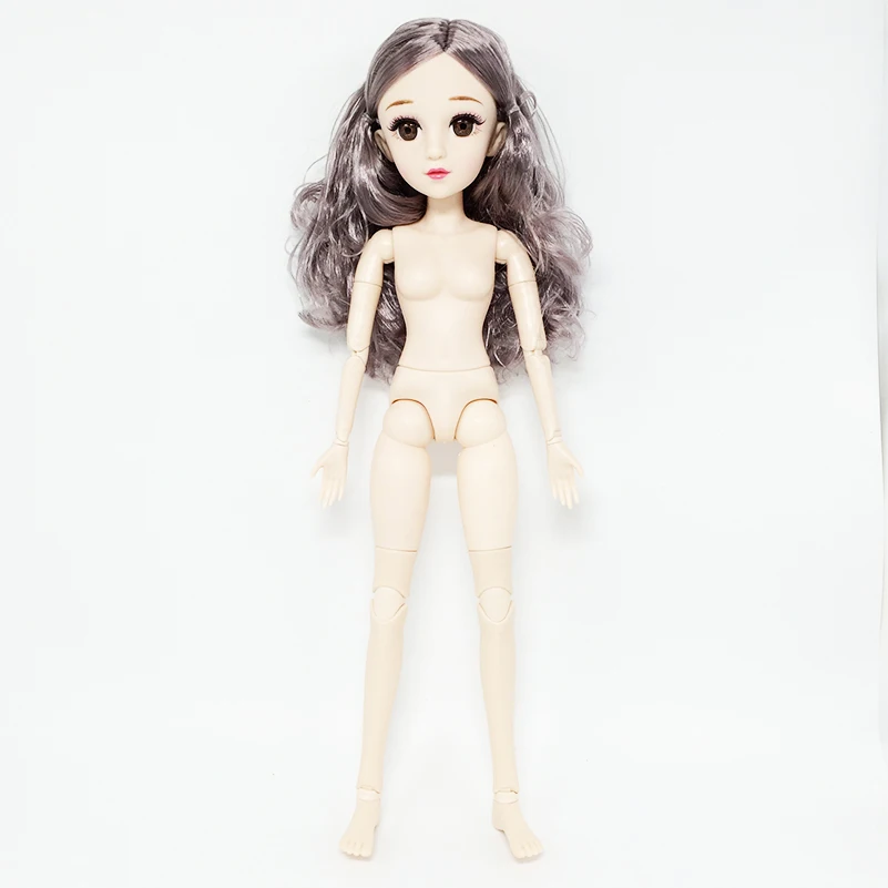 Новинка, 48 см, 24 Подвижные шарнирные BJD, куклы, игрушки, модная одежда, аксессуары для обнаженной куклы, тело женщины, BJD, куклы, игрушки для девочек