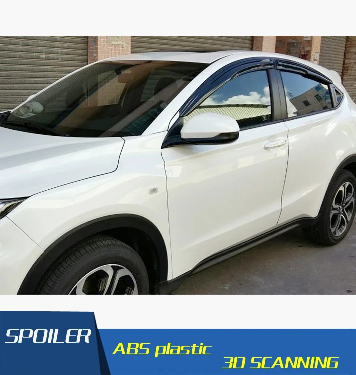 Пластиковый козырек для окон vezel HRV отверстие защита от солнца и дождя HONDA
