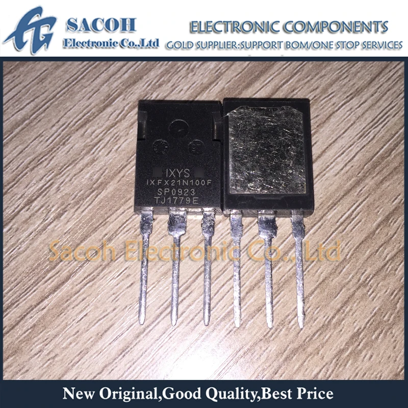 

New Original 5PCS/Lot IXFX21N100F IXFX21N100 or IXFX21N100Q 21N100 or IXTX22N100L TO-247MAX 21A 1000V HiPerRF Power MOSFET