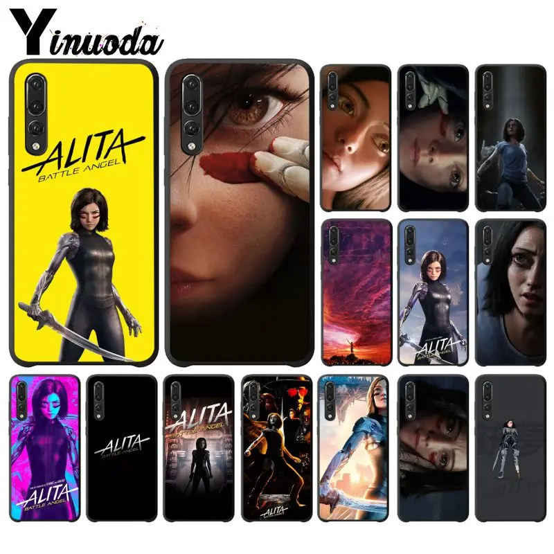 Yinuoda ALITA DIY Роскошный Высокий протектор на конце чехол для Huawei Mate10 Lite P20 Pro P9 P10 Plus Mate9
