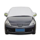 Прочный чехол для автомобиля, защита от солнца, УФ, снега, пыли, дождя, половина покрытий, Стайлинг 3,2 м x 1,75 м