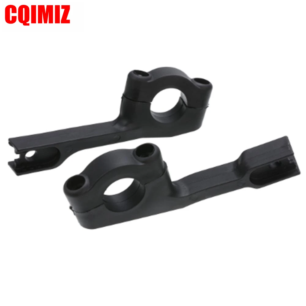 Белый 7/8 ''мотоциклетный ручной защитный пластиковый щит для Honda Yamaha Suzuki KTM ATV Dirt