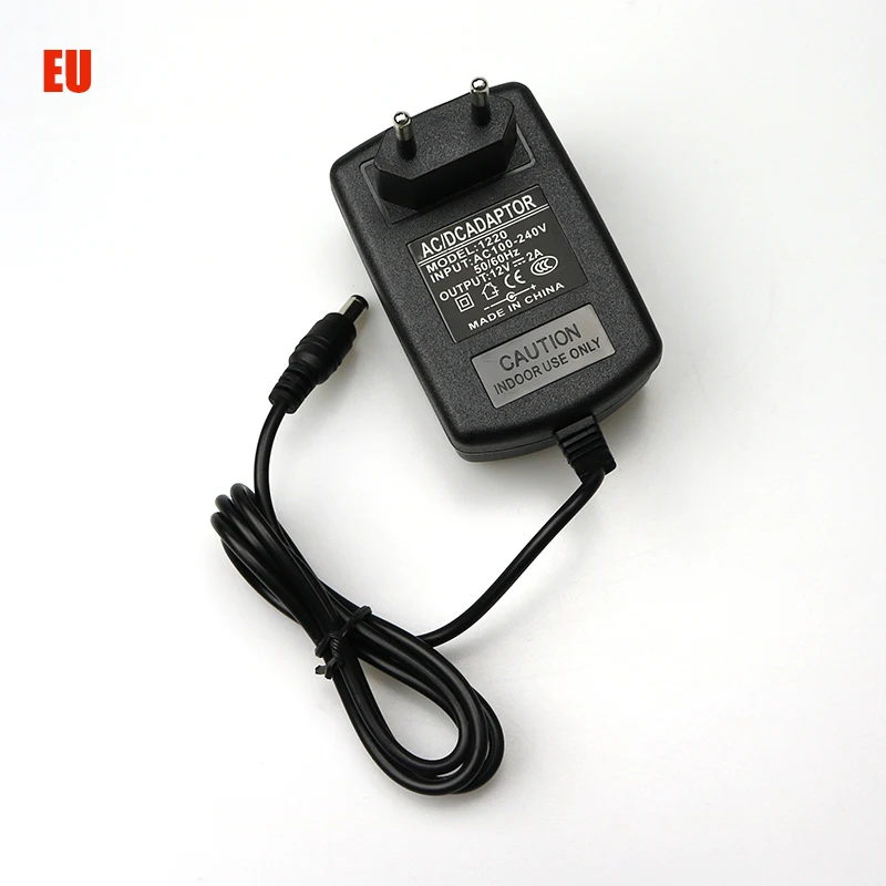 1 шт. 12V2A AC 100 в 240 адаптер питания DC 12 В 2A источник EU US вилка 5 мм x 2 для
