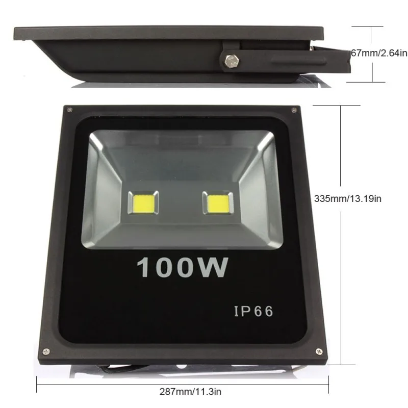 5 шт. DHL гарантия 100 Вт светодиодные прожекторы Водонепроницаемый IP65 Led Наружное