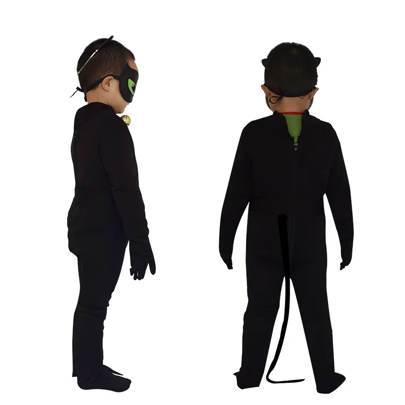 Детский костюм для косплея с карманами и повязкой на глаза девочек | Дом сад