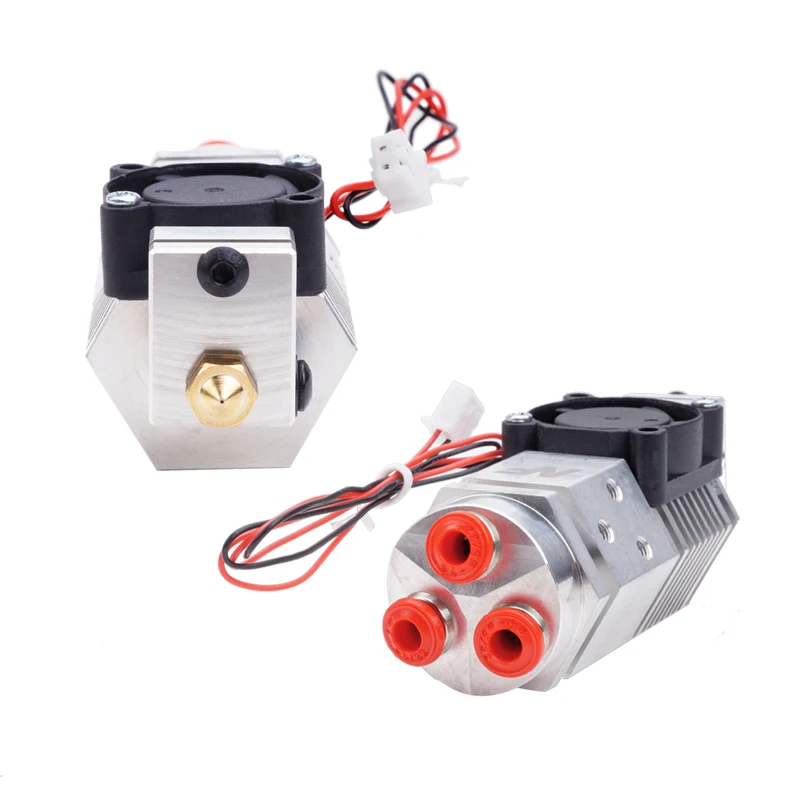 Детали для 3d принтера NF THC-01 Hotend Kit 3 в 1 out многоцветные три цвета переключаемый дистанционный экструдер Hotend Kit для 0,4 мм 1,75 мм