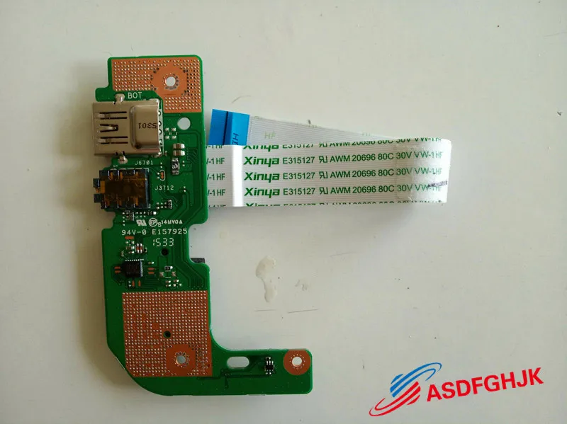Оригинал для Asus R557L X554L USB аудио SD кард ридер 69N0R7B10B05 01 60NB0620 IO1030 полностью