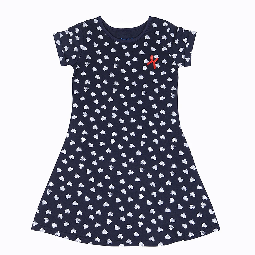 2017 New Design 5 Style Girls Summer Dresses Tunic Robe Baby Clothes Kids Birthday Party Wear Children Princess Dress Costume | Детская