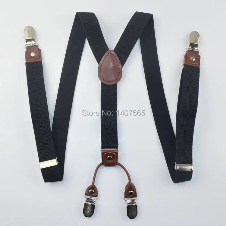 Подтяжки унисекс 4 клипсы ширина 2 5 см|suspenders striped|women suspendersbraces men |
