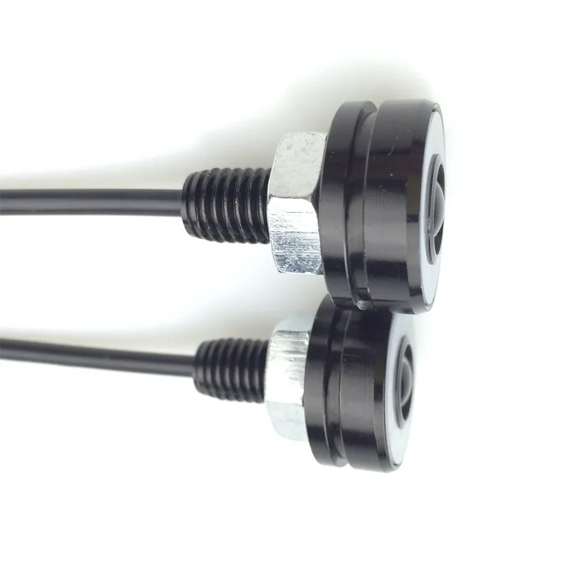 Надеясь 2X Led eagle eye двойной цветной номерной знак DRL задний фонарь angel болт led