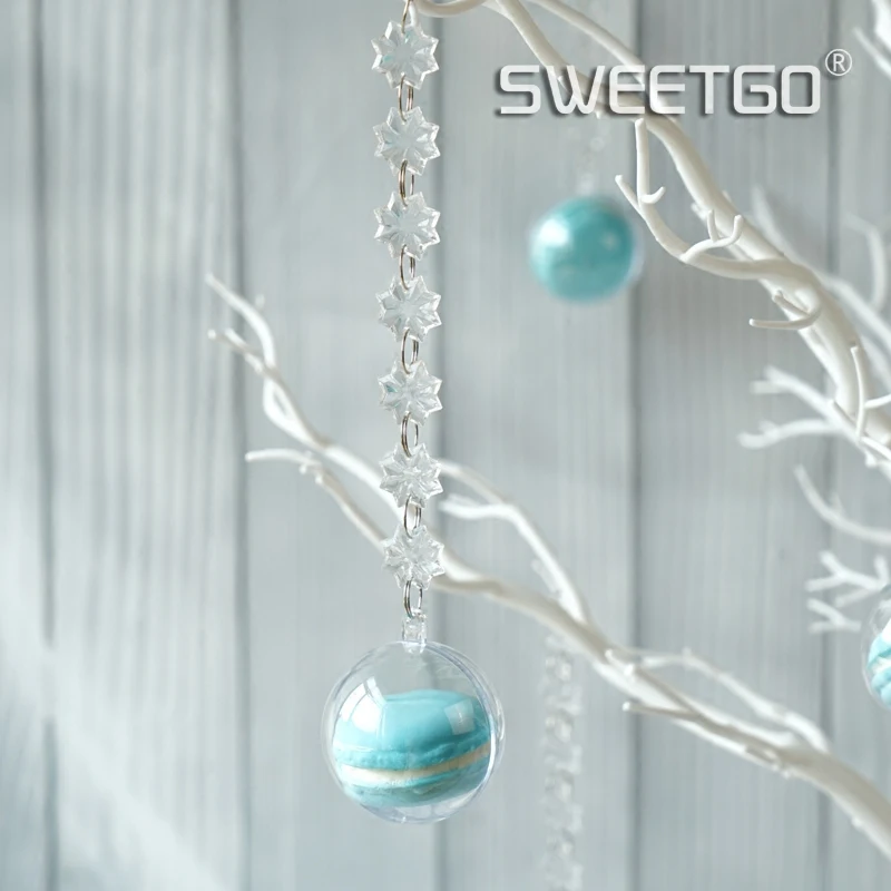 Свадебное украшение SWEETGO дерево из белой смолы имитация дерева с макронами