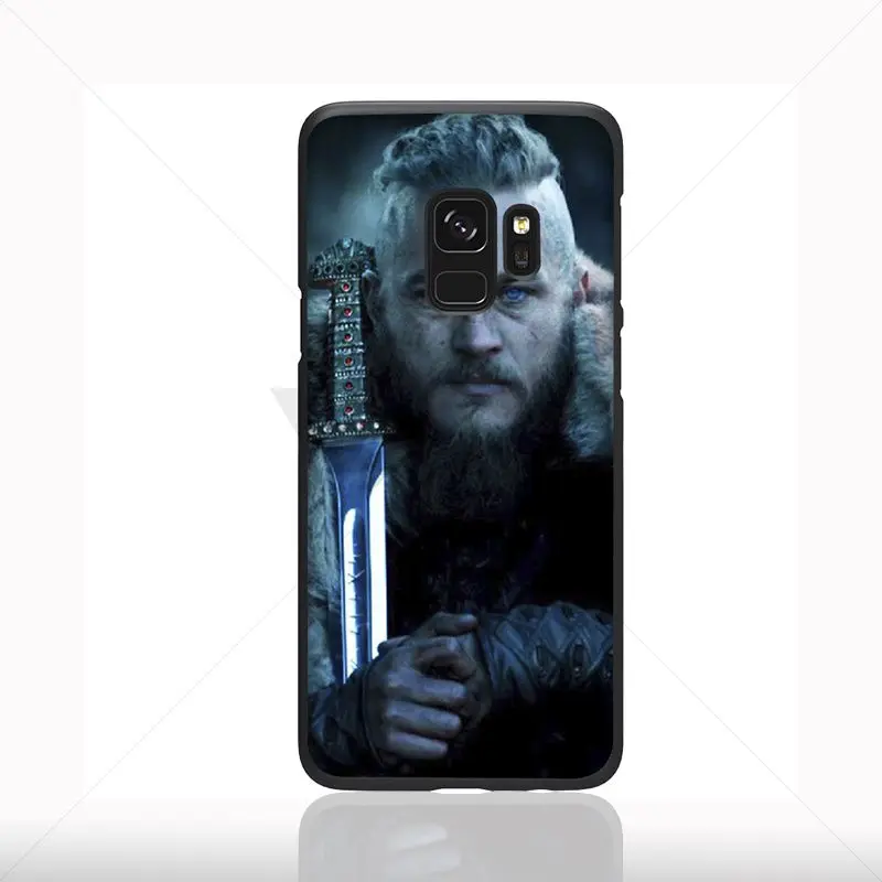 Yinuoda Ragnar Lothbrok Vikings серия окрашенные аксессуары для телефонов Чехол Samsung Galaxy s7 S10plus