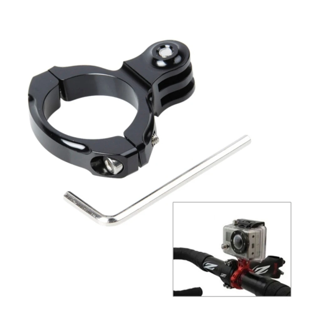 Go Pro Mount CNC Aluminium Bike Motorcycle Handlebar Roll Bar Holder for GoPro Hero 6 5 4 3 Xiaomi Yi SJ4000 Action Camera | Электроника