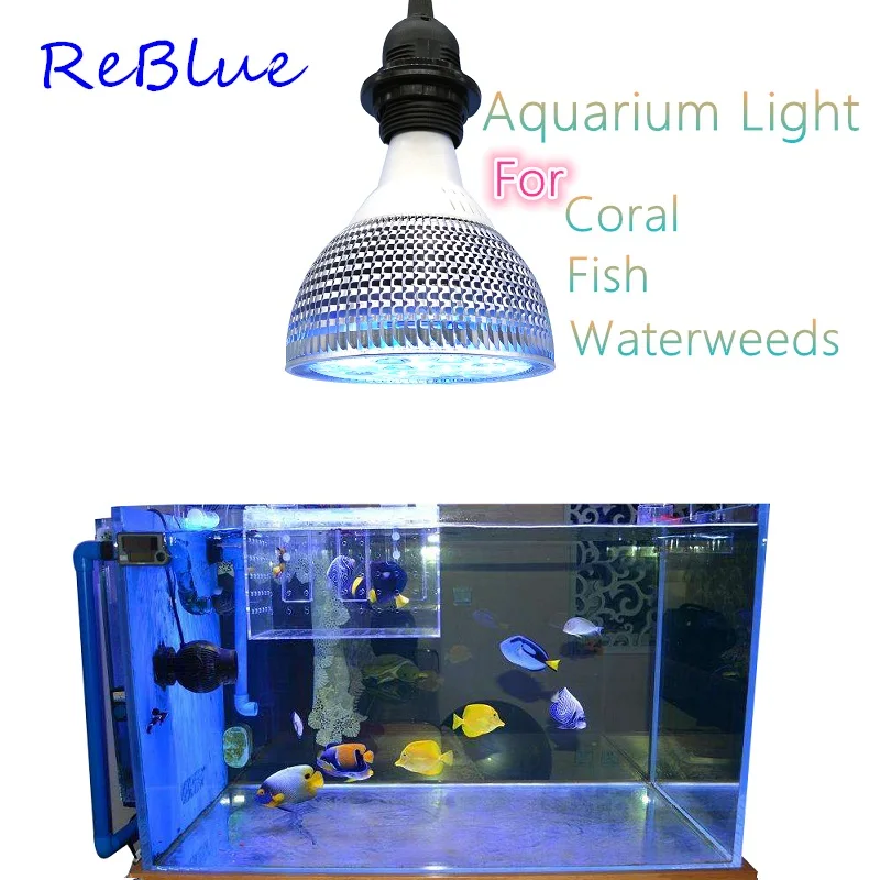 ReBlue Led Grow свет лампы для растения для аквариума свет 36 Вт завода светать фито-лампа светодиодная лампа для выращивания растений светодиодная полноспектральная