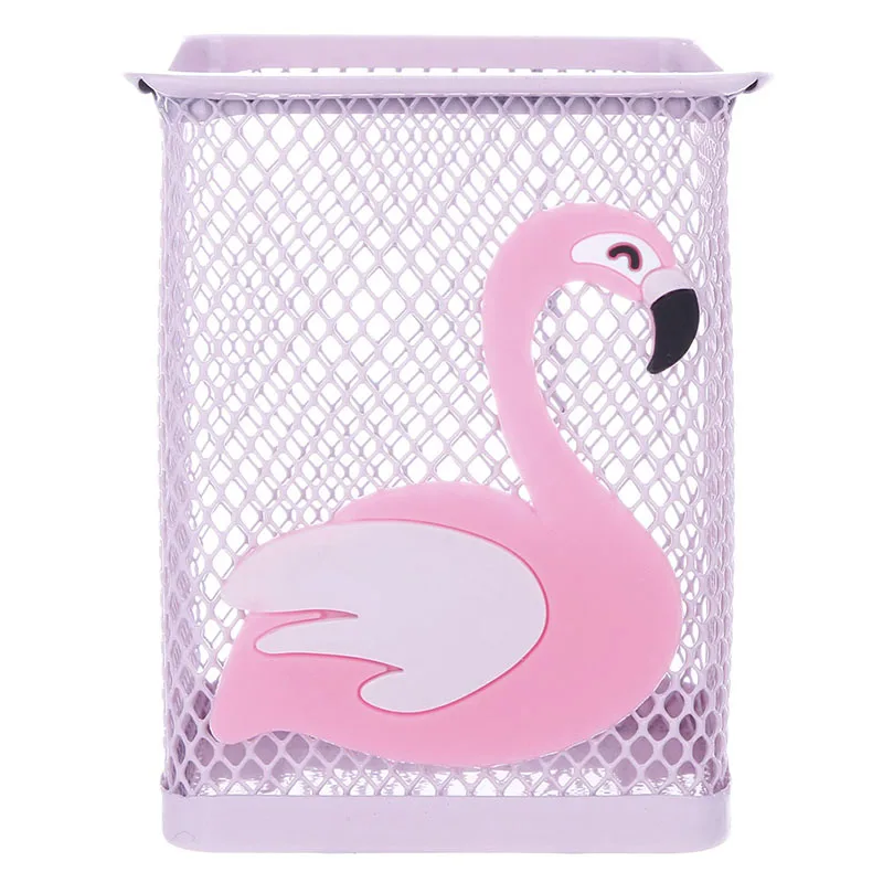 H05 1 шт. Kawaii розовый единорог кактус Фламинго офисный дом коробка для хранения управление чехол Подставка для ручек и карандашей подставка студенческие канцелярские принадлежности - Цвет: H05