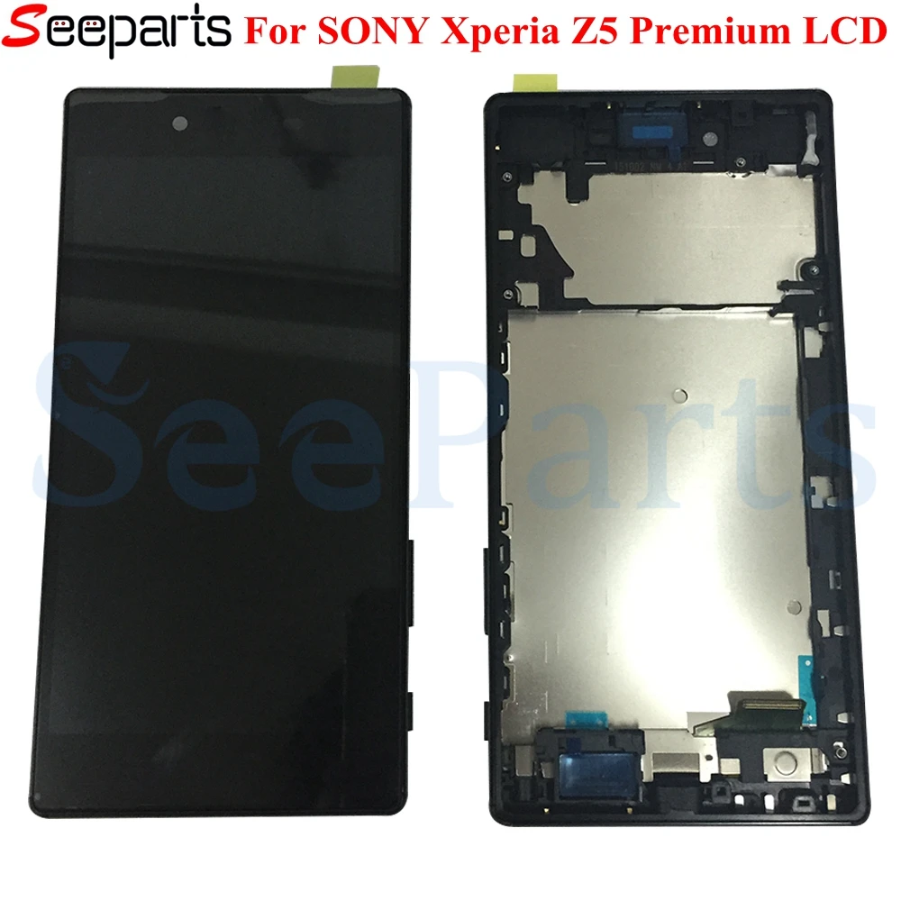 

Оригинальный 100% Tesd для SONY Xperia Z5 Premium ЖК-дисплей сенсорный экран дигитайзер в сборе с рамкой экран Z5 PLUS E6853 E6883
