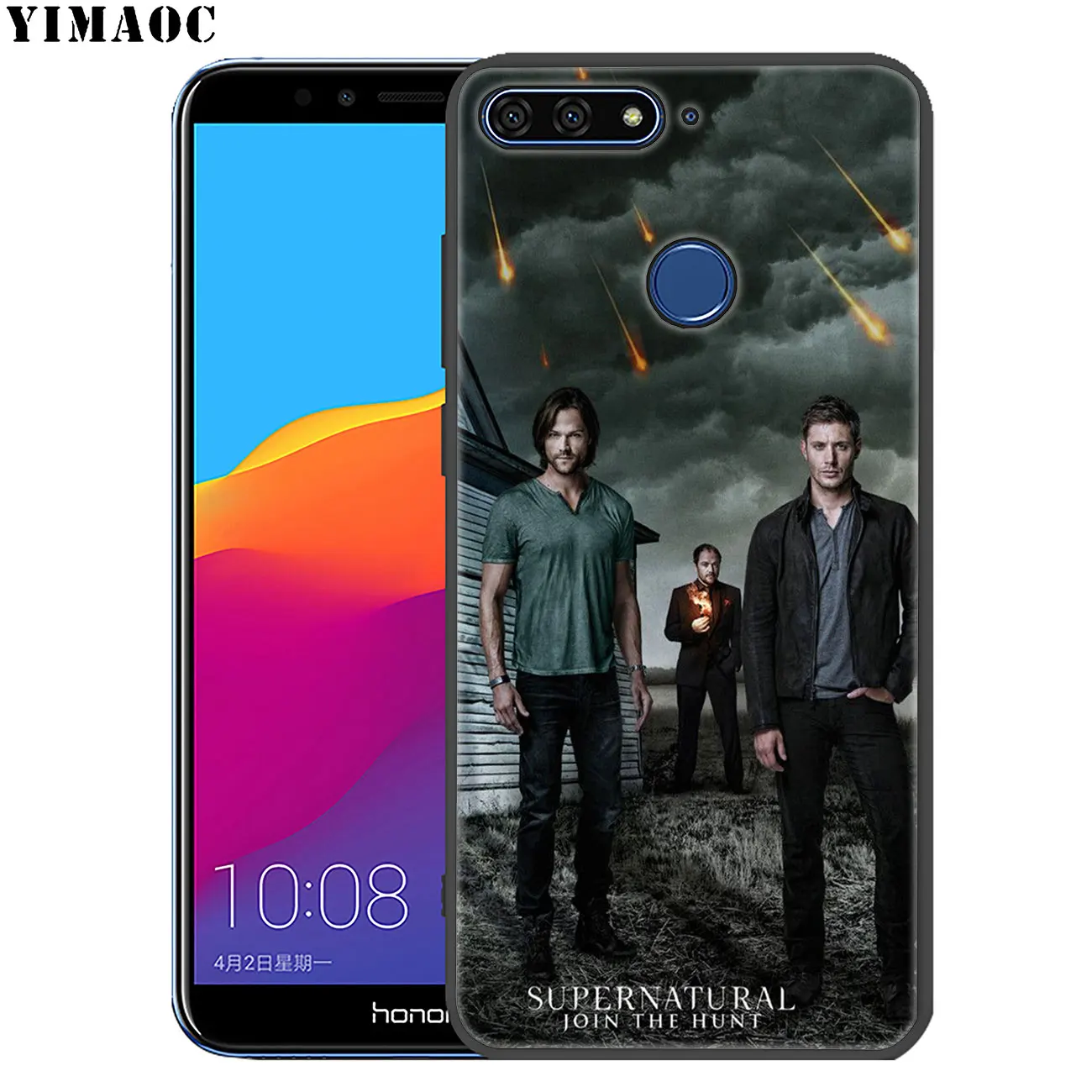 YIMAOC супернатуральный ТВ Логотип Мягкий силиконовый чехол для Huawei P20 Pro P10 P9 P8 Lite Mini