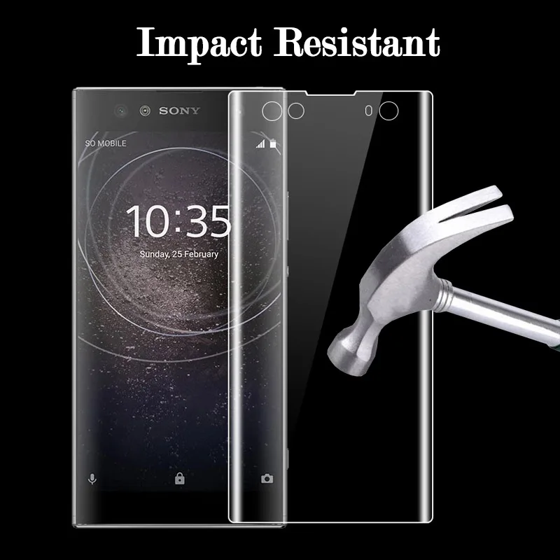 Для Sony Xperia X XA XA1 XA2 Ultra XZ XZS XZ1 XZ2 XZ3 C6 Premium 9 H 6D изогнутая Защитная пленка для экрана из закаленного стекла