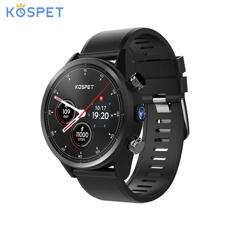 4g gps Смарт часы KOSPET HOPE Lite Android 7 1 8MP камера 620 мАч аккумулятор для умных часов wo