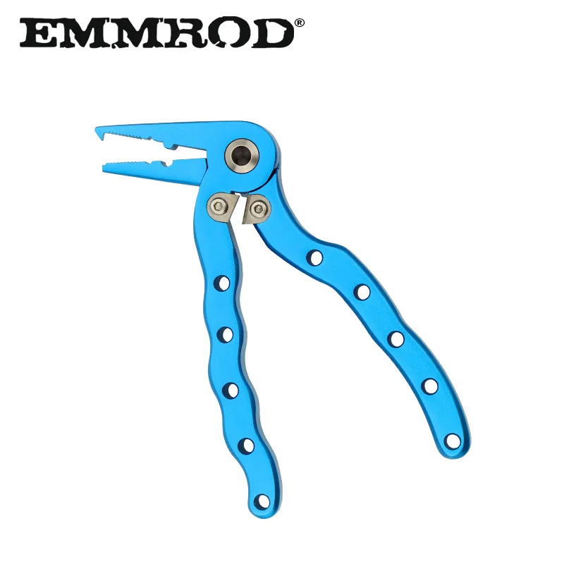 EMMROD Портативный 12 см алюминиевые профессиональные рыболовные плоскогубцы с