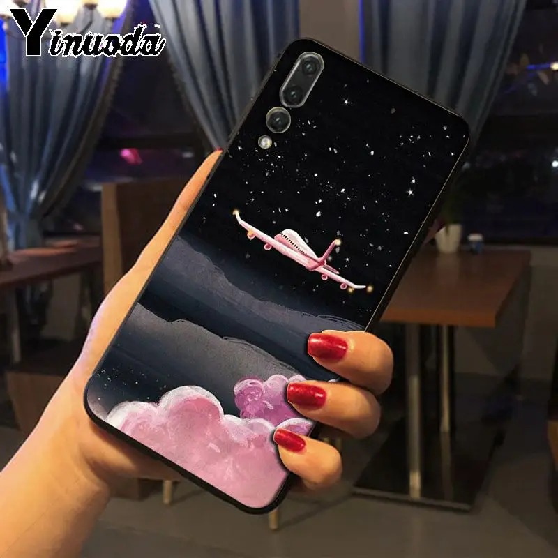 Чехол для телефона Yinuoda с принтом самолета из мультфильма Huawei P20pro mate10lite p9 p10plus honor