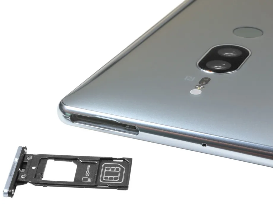 Sony Xperia XZ2 высокого класса Dual H8166 разблокирована Dual Sim LTE Octa Core Оперативная память 6G Встроенная память 64G 5," NFC двойной 19+ 12 Мп камеры заднего вида