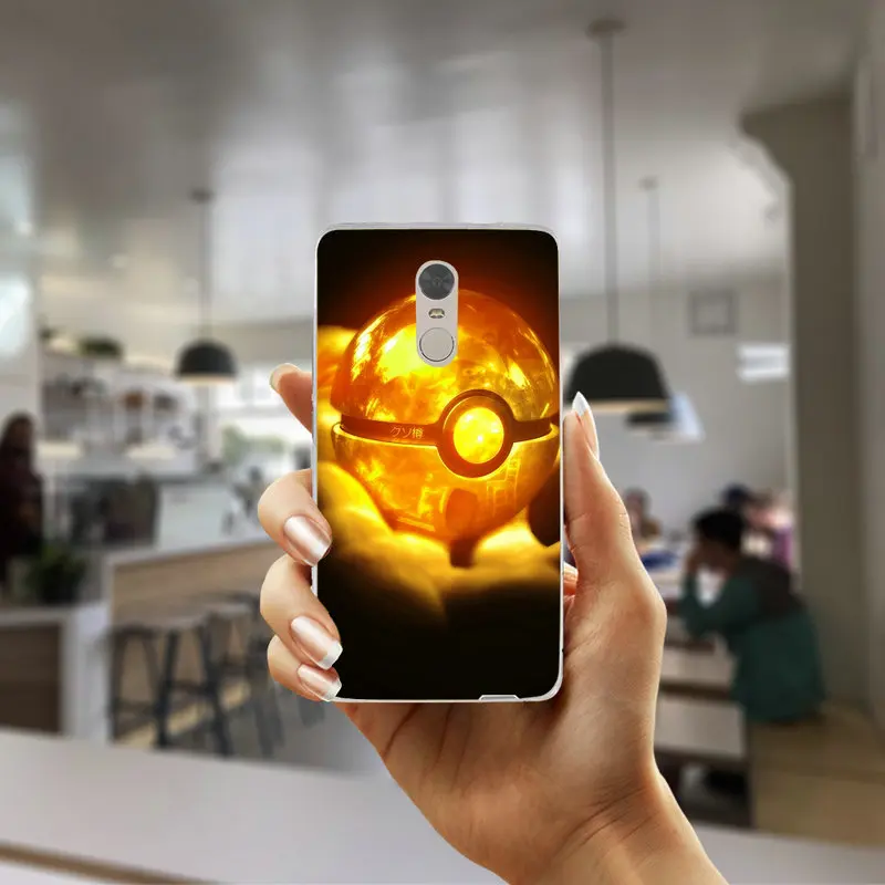 Милые Мультяшные Покемоны Пикачу Go PokeBall животных мягкий чехол для телефона Xiaomi