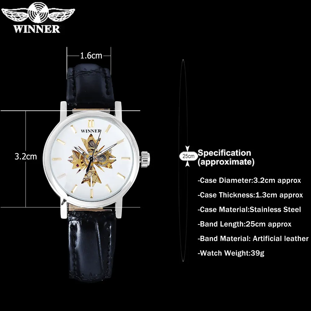 2016 победитель известный бренд женские часы простые автоматические