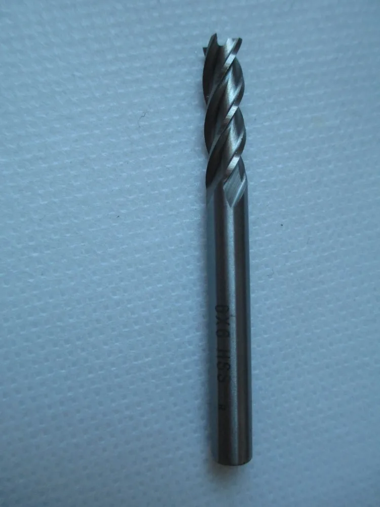 

NEW 2pcs 6mm Four 4 Flutes HSS & Aluminium End Mill Cutter Milling CNC Drill Bit