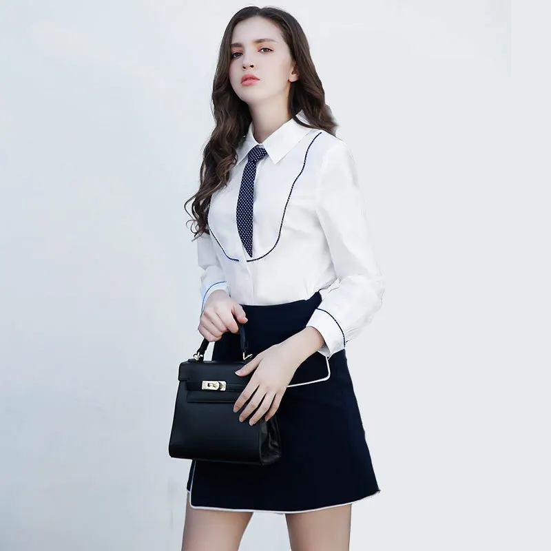 

A-Line Women Split Skirt Double Layers Above Knee Mini Solid Black Vestido 2020 Latest Women Clothes RWS175013