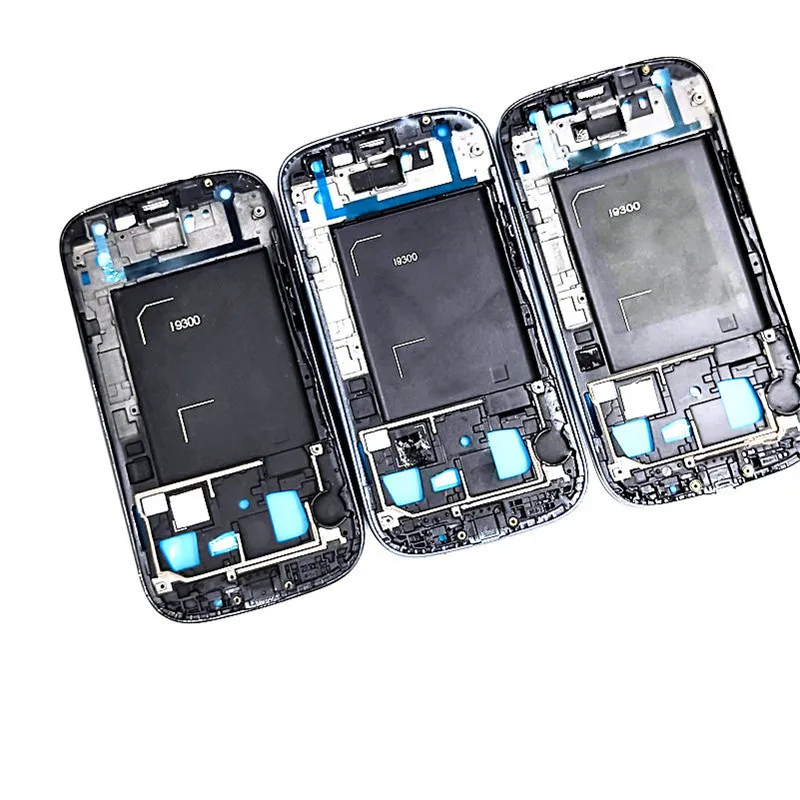 Передняя рамка для Samsung Galaxy S3 I9300 панель ЖК держатель Запчасти ремонта жилья