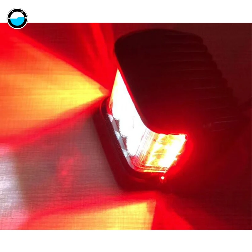 Beste 2 Stuks 4Inch Side Shot Pod Cubes Led Verlichting Rijden Licht Voor Toyota Off Road Ford Gmc Dodge Boot Atv Utv Suv.