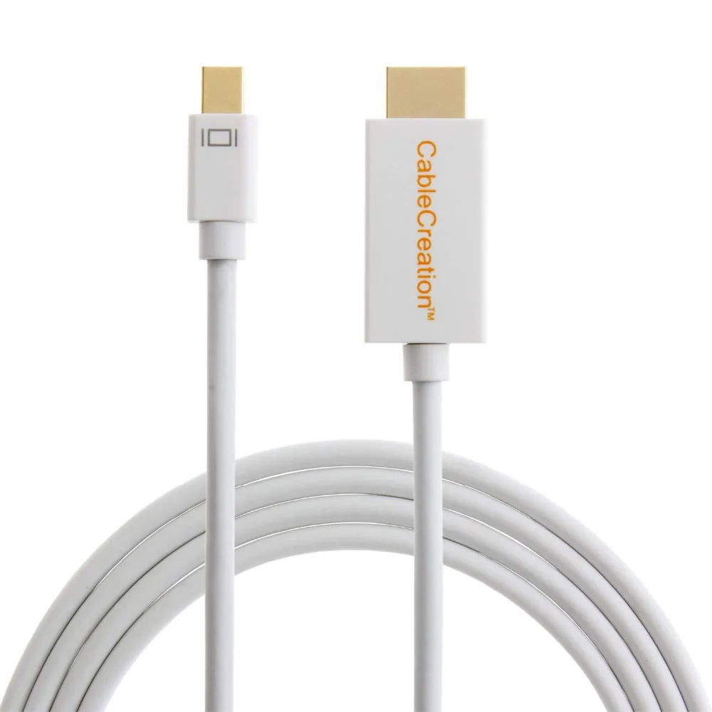 Мини Кабель DP HDMI кабель (DP1.2) Активный Mini DisplayPort к кабелю 4K X 2K и 3D аудио/видео 6