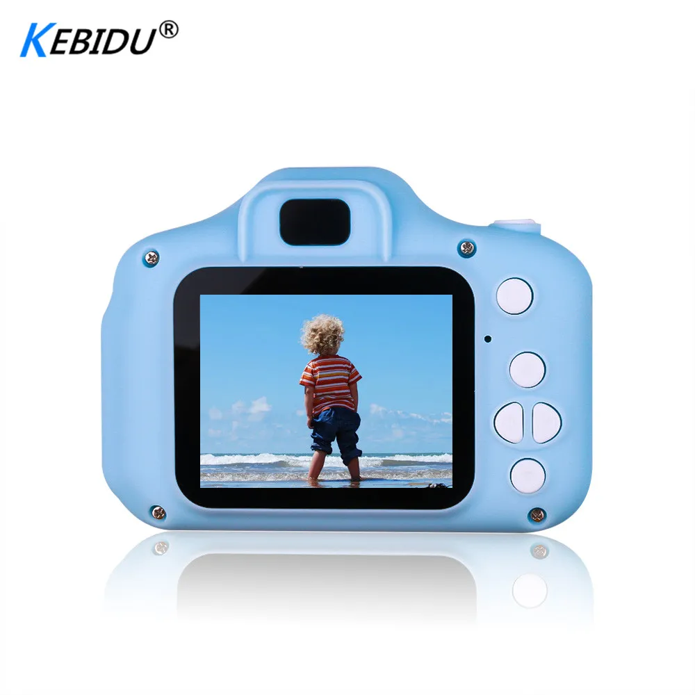 Kebidu новая мини HD мультяшная детская камера для фотосъемки языковая игра цифровая фотокамера HD подарки для мальчиков и девочек