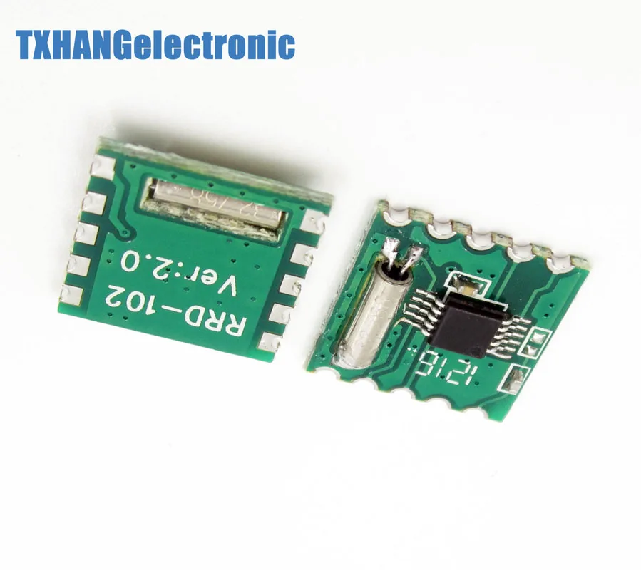 2 шт. FM стерео модуль радио RDA5807M RRD-102V2.0 беспроводной | Электронные компоненты и