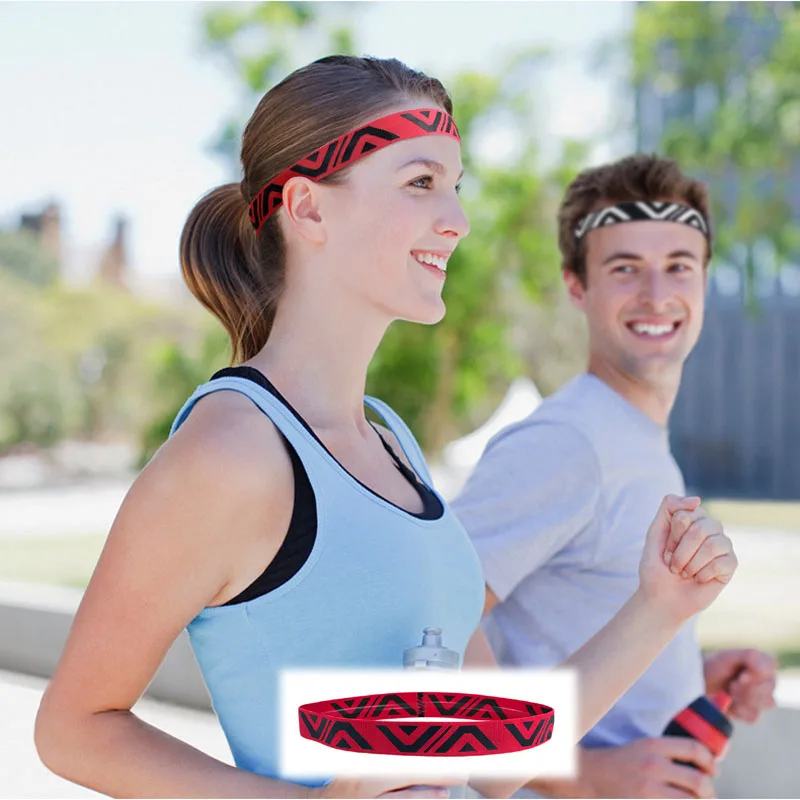 Sweatband человек повязка пот для тенниса Йога работает Фитнес Пот Группа волос