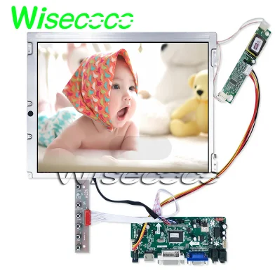 full kit Полный комплект 12,1 дюймов 800x600 tft ЖК-экран панель LQ121S1DG31 с hdmi dvi vga контроллер клавиатуры доска для промышленного - Цвет: full kit