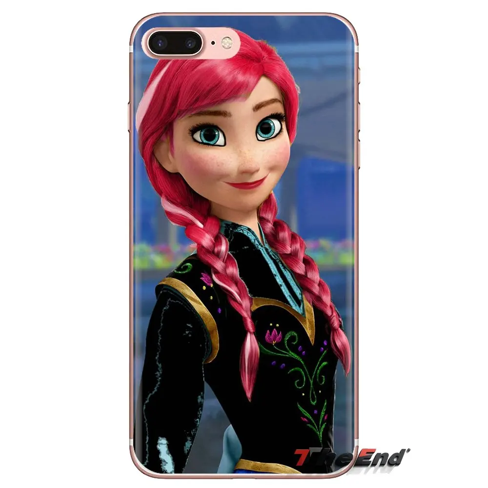 Прозрачный чехол из ТПУ для Huawei Mate Honor 4C 5C 5X 6X 7 7A 7C 8 9 10 8C 8X 20 Lite Pro girl Punk Elsa Anna Tattoo Princess