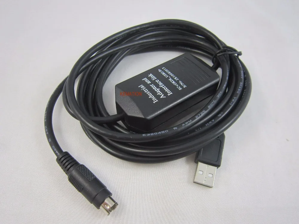 Адаптер интерфейса USB/RS422 кабель программирования для FX series PLC USBSC09FX 2 5 м поддержка