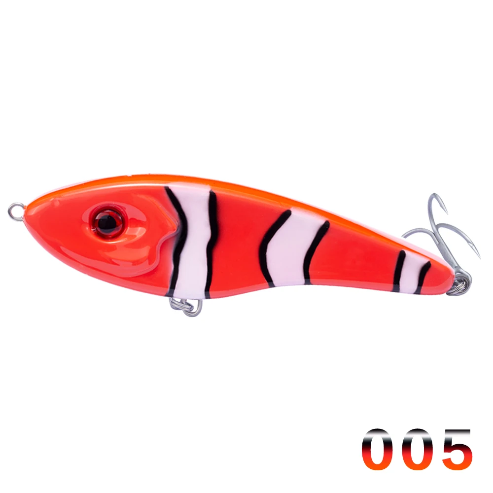 005 Hunthouse Jerkbait Мускусная приманка для ловли щуки, рыбацкие приманки VIB, крючки, медленно тонущие воблеры для щуки, Pesca Leurre jerkbaits - Цвет: 005