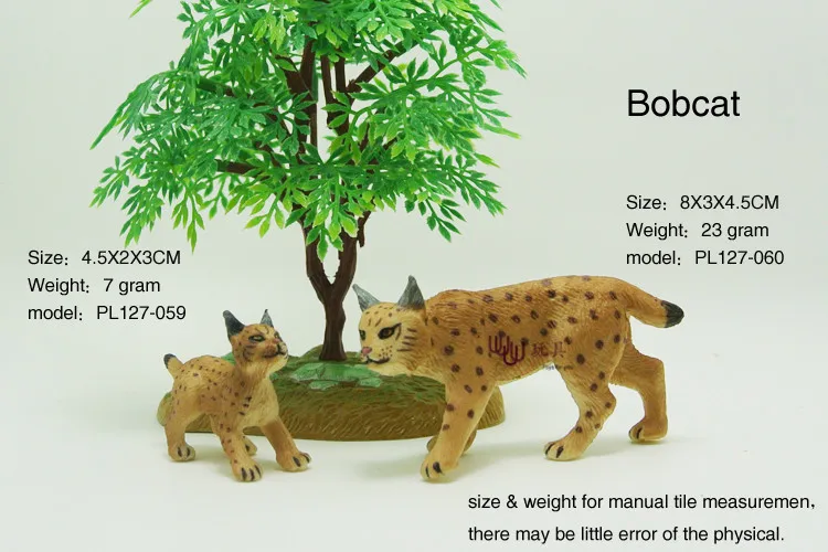 Популярные игрушки: Bobcat (рысь леопардовая кошка Тигровая Кошка) семейная модель