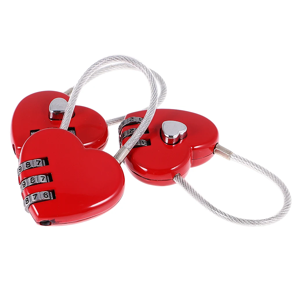 Набор из 3 предметов с подвеской в виде сердечка красный|Фитолампы| |