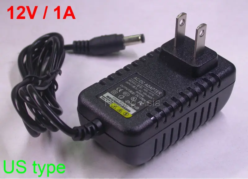 Штепсельная Вилка стандарта США адаптер питания для камер видеонаблюдения