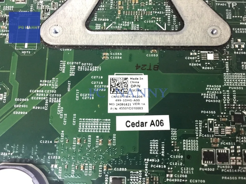 Материнская плата PCNANNY 3F7WK 03F7WK 13283-1 для DELL INSPIRON 3441 3541 серии A4-6210 1 8 GHz ноутбука |